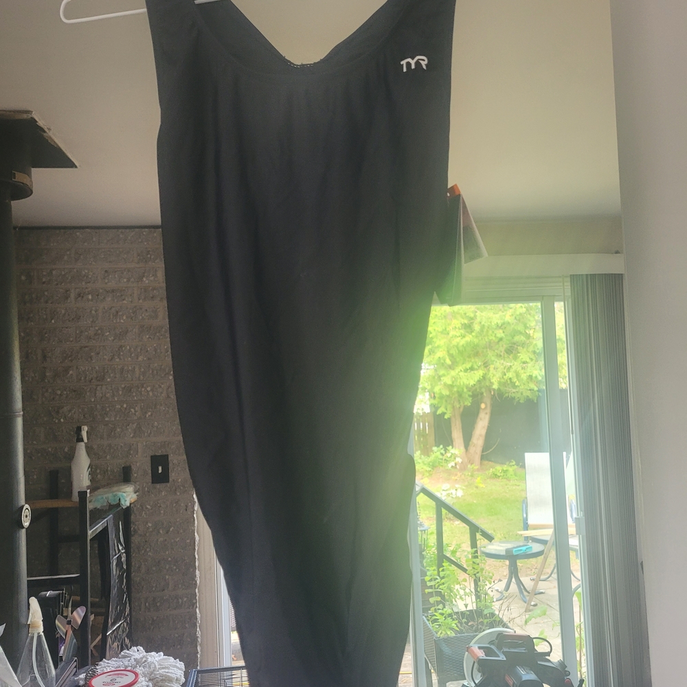 TYR Black Women's Swim One Piece.Brand New
